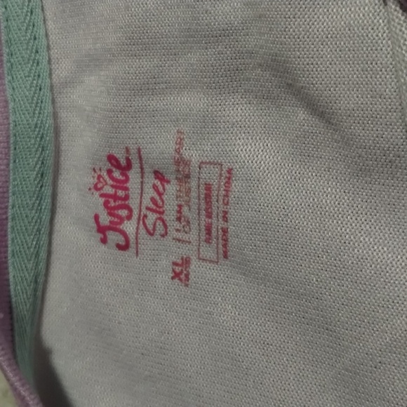 Justice purple tie dye pajamas - Picture 3 of 7